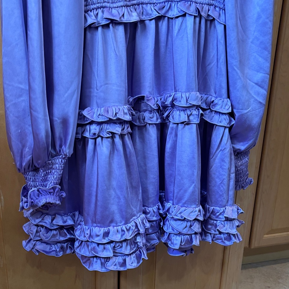 Satin ELLIATT Dress XS - Picture 3 of 4
